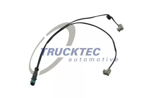 Warning Contact, brake pad wear