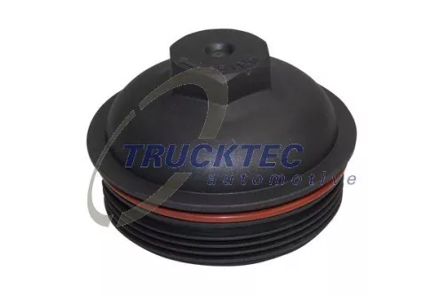 Cap, oil filter housing