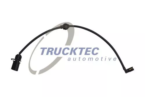 Warning Contact, brake pad wear