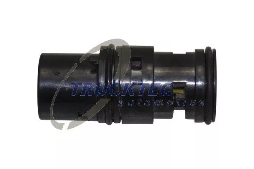 Thermostat, oil cooling