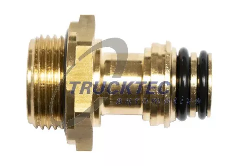 Connector, compressed air line
