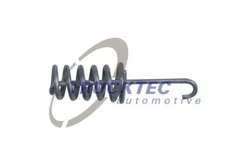 Spring, brake shoes
