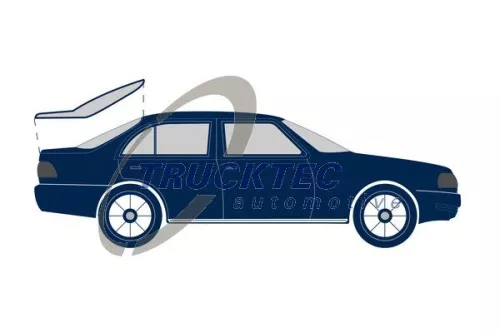 TRUCKTEC AUTOMOTIVE Seal, boot-/cargo area lid (02.53.058)